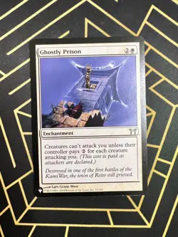 Ghostly Prison NM MTG The List Reprints Regular - Image 1