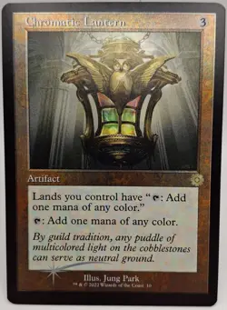 MTG Chromatic Lantern Rare Holo Artifact Brothers War Retro Frame 10 - 193 - Image 1
