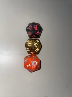 MTG Magic the Gathering Jumbo Spindown Dice Lot Of 3 - Image 1
