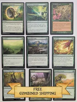 Magic The Gathering: Commander Essentials Green Ramp Lot - Image 1