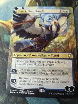 MTG Teferi, Time Raveler Bloomburrow Imagine Critters - Image 2