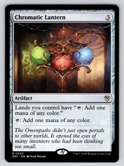 Chromatic Lantern R Commander: Aetherdrift 53 NM DFT MTG Magic Rare TCG - Image 1