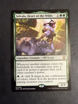 Selvala, Heart of the Wilds Modern Horizons 3 Commander MTG LP - Image 1