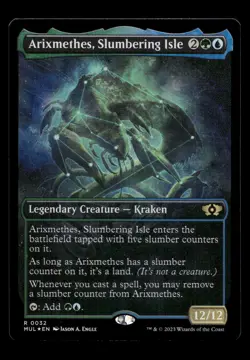 Arixmethes, Slumbering Isle 32 Foil R March of the Machine: Multiverse Legends - Image 1