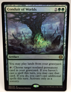 MTG Conduit of Worlds Rare Holo Artifact Phyrexia All Will Be One 163/271 - 195 - Image 1