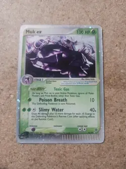 Pokemon Muk EX Dragon Holo Ultra Rare TCG Card 96/97 - Image 1