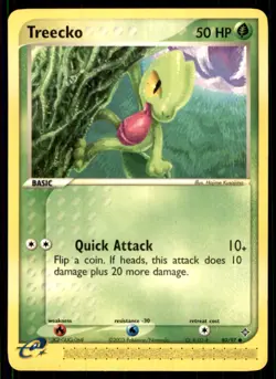 2003 EX - Dragon Treecko Basic/Common #80 - Image 1