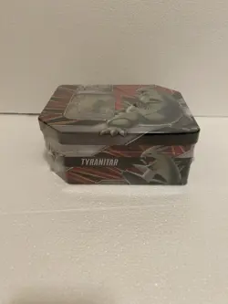 💥⚡Pokemon TCG Tyranitar v Strikers Tin Sealed, 5 Booster Packs 820650809552 - Image 5