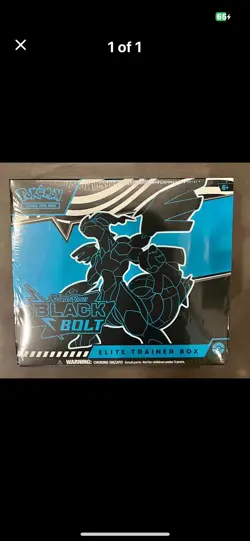 Pokemon TCG: Scarlet Violet Black Bolt Elite Trainer Box Factory Sealed 2 Boxes - Image 2