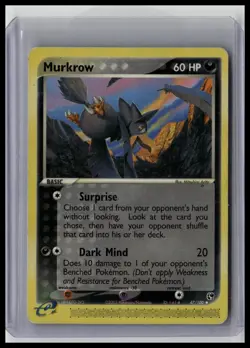 Murkrow - Sandstorm 47/100 Uncommon Non-Holo Pokemon TCG - Image 1