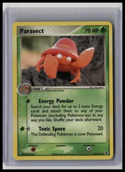 Parasect - FireRed & LeafGreen 43/112 Uncommon Non-Holo Pokemon TCG - Image 1