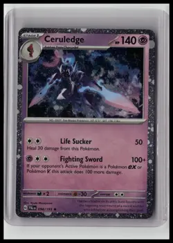 Ceruledge - Paldea Evolved 098/193 Rare Cosmos Holo Pokemon TCG - Image 1