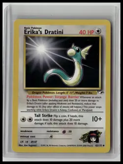 Erika's Dratini - Gym Heroes 42/132 Uncommon Non-Holo Pokemon TCG - Image 1