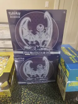Pokemon Elite Trainer Box Sun and Moon Base ETB Factory Sealed, Lunala - Image 1