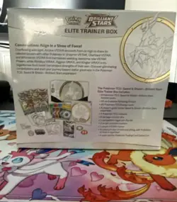 Pokemon TCG Sword / Shield Brilliant Stars ETB Elite Trainer Box FACTORY SEALED - Image 2