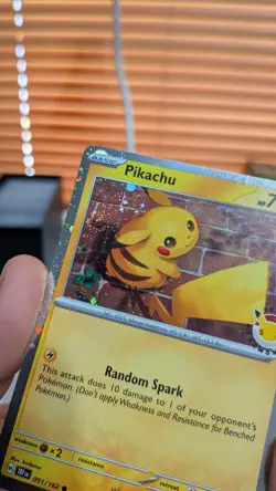 Pikachu (Pokemon Day 2026) 051/162 DOUBLE SWIRL - 2x SWIRL See Pictures Swirl🌀 - Image 2