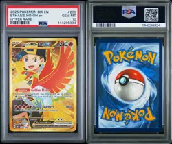2025 PSA 10 Pokemon DRI EN-Destined Rivals Hyper Rare #239 Ethan's Ho-oh EX🔥🔥 - Image 3