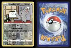 Minccino 124/172 Common Brilliant Stars Pokemon Reverse Holo NM/M - Image 3