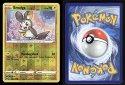 Emolga 047/159 Common Crown Zenith Pokemon Reverse Holo NM/M - Image 3