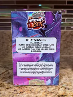 ICONIC MYSTERY POKEMON MODERN GRAILS PSA 10 ALT ARTS FACTORY SEALED! $999 MSRP - Image 2