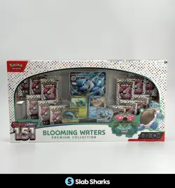 POKEMON TCG SCARLET & VIOLET 151 BLOOMING WATERS PREMIUM SEALED BOX - Image 1