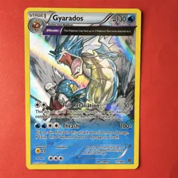 Pokemon Gyarados Holo Rare Card 21/98 XY Ancient Origins 130 HP Theta Double - Image 1