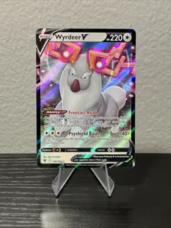 Pokemon TCG Wyrdeer v Holo Ultra Rare Card 134/189 Astral Radiance Swsh10 - Image 1