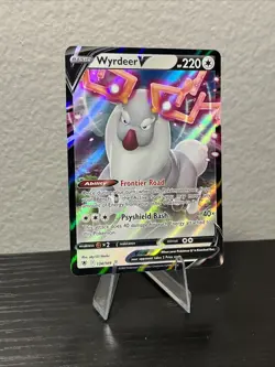Pokemon TCG Wyrdeer v Holo Ultra Rare Card 134/189 Astral Radiance Swsh10 - Image 2