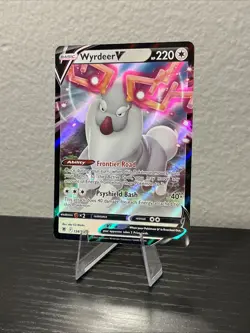 Pokemon TCG Wyrdeer v Holo Ultra Rare Card 134/189 Astral Radiance Swsh10 - Image 3