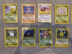 🔥 Jungle Set Complete Uncommon & Common Pokemon Cards Bundle 1999 WOTC 🔥 - Image 4