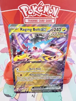 Pokemon Raging Bolt ex 145 Scarlet & Violet Promo Cards Holo NM - Image 1