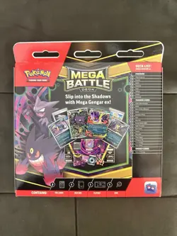 Pokemon Mega Gengar ex Mega Battle Deck Factory Sealed New TCG Box - Image 2