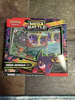 Pokemon TCG: Mega Battle Deck Mega Gengar ex Factory Sealed New dents on box - Image 1