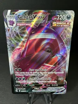 Pokemon TCG Gengar VMAX 157/264 SWSH Fusion Strike Full Art Ultra Rare NM/M - Image 1