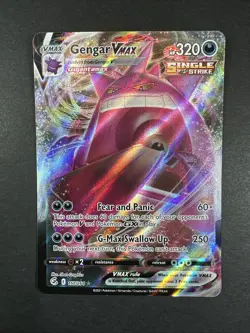 Pokemon TCG Gengar VMAX 157/264 SWSH Fusion Strike Full Art Ultra Rare NM/M - Image 3