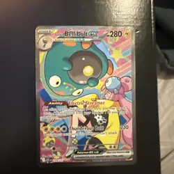 Pokemon TCG - Ascended Heroes Ionos Bellibolt EX SIR #279/217 Mint pack fresh - Image 1