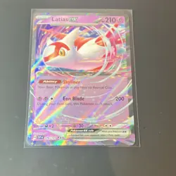 Latias ex Sv08 Surging Sparks Double Rare Full Art Holo 076/191 English 2024 - Image 1