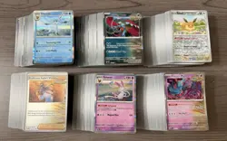 Pokemon Prismatic Evolutions Bulk Lot Of 426 Holos Reverse Holo Commons - Image 1