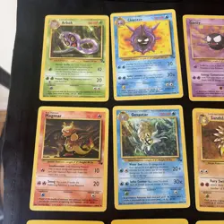 Pokemon Part Complete Fossil Set Commons/Uncommons 50% Complete M/EX No Dupes - Image 2