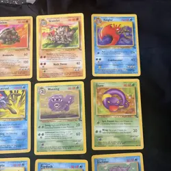 Pokemon Part Complete Fossil Set Commons/Uncommons 50% Complete M/EX No Dupes - Image 5