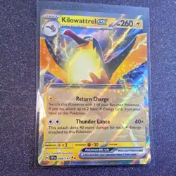 Pokemon Kilowattrel ex #068/191 English Surging Sparks Double Rare - Image 1