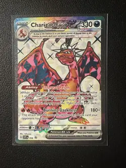 Charizard ex SVP056 Black Star Holo Promo NM Pokemon TCG NM - Image 1