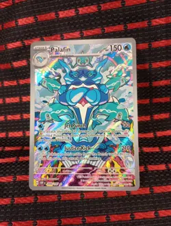 Pokemon Card TCG - Palafin 200/197 Illustration Rare Obsidian Flames Near Mint - Image 1