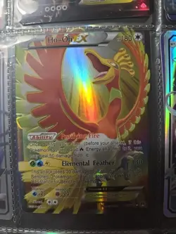 Pokemon TCG Breakpoint Ho-Oh EX Full Art Ultra Rare Holo Card 121/122 - Image 1