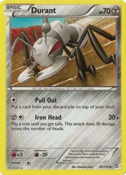 Durant 83/124 - Pokemon Dragons Exalted Uncommon Card - Image 1