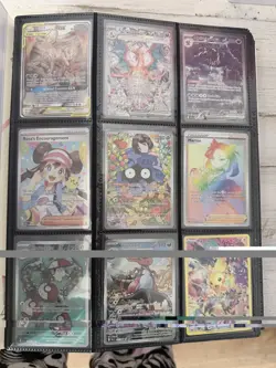 Pokemon TCG 360+Card Lot binder with Graded Slabs - Image 1