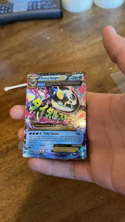 Pokemon TCG XY Primal Clash Holo Rare Card Mega Primal Kyogre EX 55/160 - Image 2