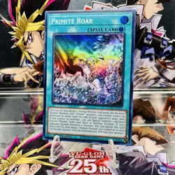 Yugioh Primite Roar ROTA-EN059 Super Rare 1st Ed Near Mint - Image 1