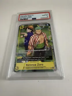 2025 One Piece Set Sail Event Zoro PSA 10 - Image 4