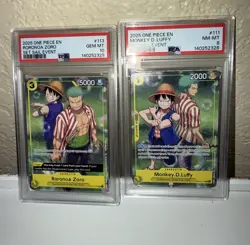 2025 One Piece Set Sail Event Zoro PSA 10 - Image 5